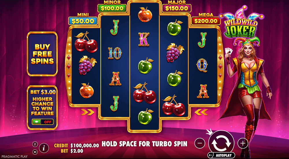 Jugabilidad en Wild Wild Joker