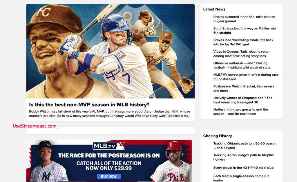 MLB Streaming Free